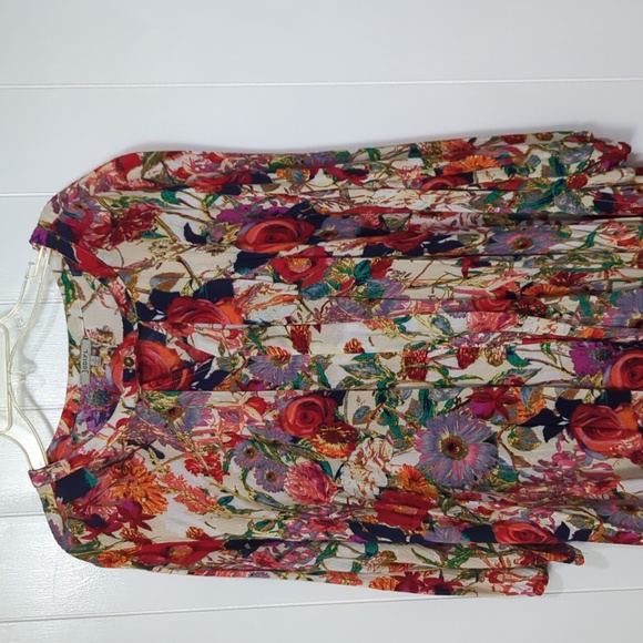 EUC Jodifl Floral Flowy High Low Dress - Picture 3 of 5